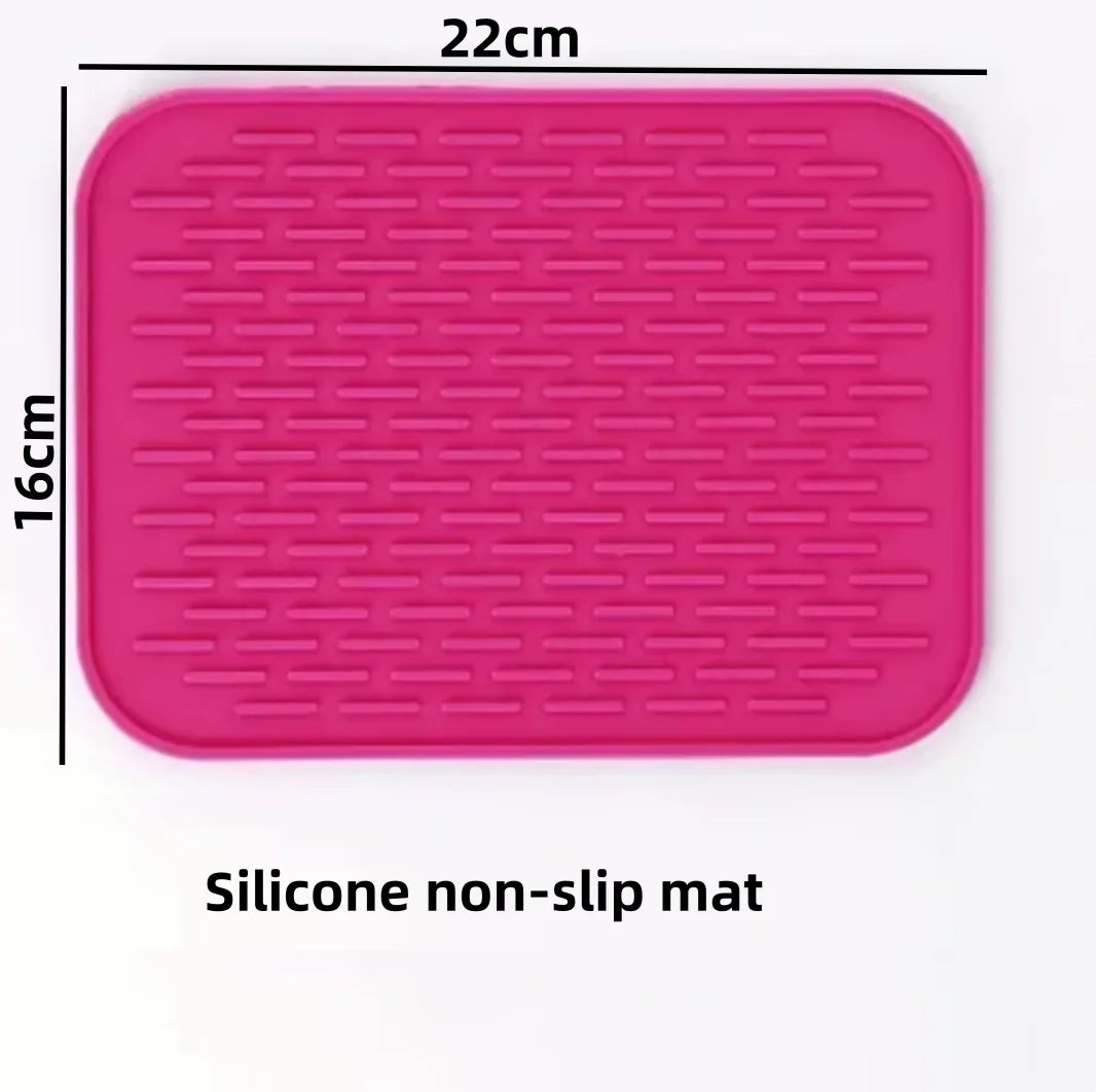 S(little kitten )、M、L bsorbent Pet Feeding Mat, Waterproof Placemat for Dog & Cat Food & Water Bowls, Quick-Dry Rubber Backing