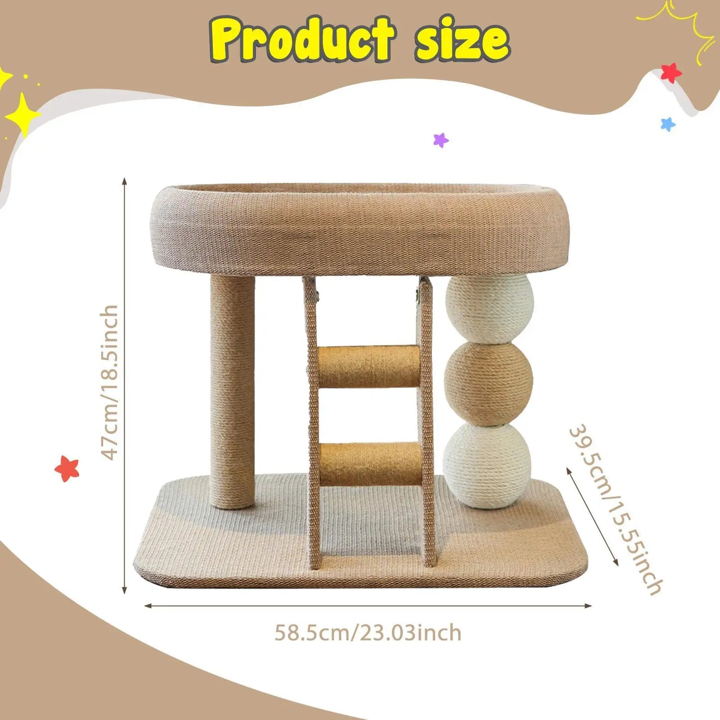 Small Cat Tree Tower